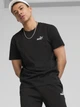 Футболка хлопковая длинная мужская Puma Ess Small No.1 Logo Tee 68253401 3XL Черная (4067983300707) - изображение 1