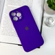 Чохол для смартфона Silicone Full Case AA Camera Protect for Apple iPhone 16 Pro Max 22,Dark Purple (FullAAi16PM-22) - изображение 7