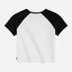 Футболка хлопковая женская Converse Chuck Patch Ss Top Trail Mixed 10027396-001 XS Black (194435389097) - изображение 6