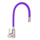 Смеситель для кухни Zerix LR74004-8 с фиолетовым гибким изливом (LL1478) - изображение 1