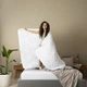 Ковдра NORDIC COMFORT літня ТМ IDEIA 140х210 см біла - зображення 10