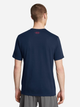 Футболка довга чоловіча Under Armour Ua M Boxed Sports Updated Ss 1386793-408 M Синя (197777401489) - зображення 2
