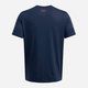 Футболка довга чоловіча Under Armour Ua M Boxed Sports Updated Ss 1386793-408 M Синя (197777401489) - зображення 4