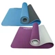 Коврик спортивний Toorx Yoga Professional TPE 183 х 60 х 0,6 см для йоги та фітнесу Burgundi/Perla (MAT-184) - зображення 2