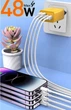 Мережевий зарядний пристрій WUW C212 PD48W 2Type-C+2USB yellow - изображение 4