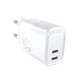 Мережевий зарядний пристрій WUW C183 PD35W 2Type-C white - зображення 3