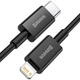 Кабель Baseus Superior Series Type-C to IP PD 20W 2m Black (CATLYS-C01) - изображение 4