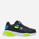 Підліткові кросівки для хлопчика Champion Low Cut Shoe Wave Pu B Ps S32818-BS501 35 (3US) Темно-сині (8058132486188) - зображення 1