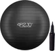 Мяч для фитнеса (фитбол) 4FIZJO 55 см Anti-Burst Black (P-5907739316257) - изображение 3