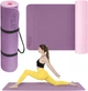 Коврик (мат) спортивный 4FIZJO TPE 180 x 60 x 1 см для йоги и фитнеса Violet/Pink (P-5907739316967) - изображение 1
