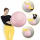 Мяч для фитнеса (фитбол) 4FIZJO 65 см Anti-Burst Pink (P-5907739317384) - изображение 11