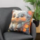 Подушка декоративная Home Line Коала Оранжевая 45x45 см (189218 HL) - изображение 2