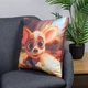Подушка декоративная Home Line Корги Коричневая 45x45 см (189219 HL) - изображение 2