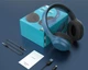 Полноразмерные беспроводные Bluetooth наушники-гарнитура Celebrat A24 - Синие - изображение 2