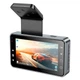 Автомобильный видеорегистратор Hoco DV9 (3" IPS HD дисплей, угол обзора 120°, 200 мАч, карта до 64GB) - Черный - изображение 4