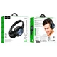 Беспроводные наушники Hoco W54 (Bluetooth 5.4, AUX, USB Type-C, шумоподавление, 400 мАч, 30 часов работы) - Черный - изображение 4