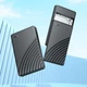Внешний карман Hoco HB46 (корпус, 5 Гбит/с, USB 3.0, объем диска до 6 ТВ, 2.5" SATA, HDD/SSD, функция интеллектуального сна) - Черный - изображение 7