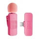 Петличный микрофон BOYA BY-V10 Pink для iPhone (USB Type-C) и Android профессиональный беспроводной (50042) - изображение 1