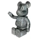 Колекційна фігурка дизайнерська статуетка ведмедик беарбрик Bearbrick Medicom Toy 400% 28 см у стилі MOON - зображення 3