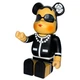 Колекційна фігурка дизайнерська статуетка ведмедик беарбрик Bearbrick Medicom Toy 400% 28 см у стилі CHANEL - зображення 3