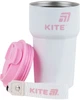 Термокружка Kite 450 мл Белая с розовым (K25-1220-3) - изображение 4