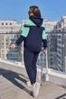 Спортивный костюм 598280 Синий-ментол 54-56 - изображение 4