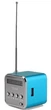 Портативна колонка Success з FM-радіо, Bluetooth, micro SD/TF/USB, RGB-підсвічування, TD-V26, синя - зображення 2