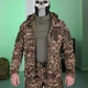 Тактическая куртка с капюшоном Softshell Striker хищник размер 3XL - изображение 6