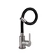 Смеситель для кухни Brinex Pure 015F3 с гибким изливом Nickel/Black BRIPUR015F3NKB - изображение 3