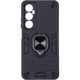 Чохол Fiji Defence для Realme C65 захисний бампер з кільцем підставкою Black - зображення 2