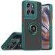Чохол Fiji Colorframe для Motorola Edge 50 Neo матовий бампер з кільцем підставкою Green - зображення 1