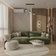 Чёрная люстра в стиле лофт "Modern Loft Light" (52-2019F-3 BK+BK (500)) - изображение 3