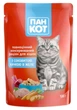 Влажный корм для кошек пауч Пан кот АССОРТИ 100г х 24шт (только блоками по 24) - изображение 3