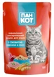 Влажный корм для кошек пауч Пан кот АССОРТИ 100г х 24шт (только блоками по 24) - изображение 8