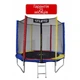 Батут Atleto 312 см з сіткою multikolor 21000133 - изображение 4