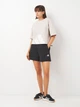 Футболка хлопковая оверсайз короткая женская Adidas W Bl Sj Bf T JG8729 L Wonalu/White (4067902913032) - изображение 3