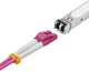 Patchcord światłowodowy Helos LC/LC Duplex 50/125µm OM4 7.5 m Pink (4005938157044) - obraz 4