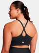 Спортивный топ для фитнеса женский Under Armour Vanish Seamless Low Bra 1384417-001 L Черный (196886942982) - изображение 8