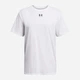 Футболка оверсайз длинная женская Under Armour Campus Oversize Ss 1387193-100 M Белая (196886038265) - изображение 3
