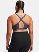 Спортивный топ женский Under Armour Ua Crossback Low Bra 1386424-044 L Серый (197779697194) - изображение 6