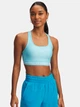 Спортивный топ для бега женский Under Armour Crossback Mid Bra 1361034-494 S Голубой (197779752695) - изображение 1