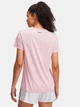 Спортивная футболка для фитнеса женская Under Armour Ua Tech Pth Graphic Ssc 1389726-647 S Розовая (197779650144) - изображение 2