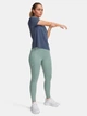 Спортивные леггинсы для бега женские Under Armour Ua Launch Tights 1369773-348 M Ментоловые (197779677400) - изображение 3