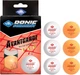 Мячи для настольного тенниса Donic Avantgarde 3* 40+ Plastic (6 шт.) (608533) White + Orange - изображение 1