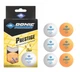 М'ячі для настільного тенісу Donic Prestige 2* (6 шт) (608523) White + Orange - зображення 1