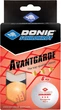 Мячи для настольного тенниса Donic Avantgarde 3* 40+ Plastic (6 шт.) (608533) White + Orange - изображение 2