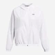 Спортивная ветровка с капюшоном женская Under Armour Ua Rival Sport Windbreak Jkt 1382698-100 S Белая (196885564086) - изображение 4