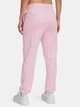 Спортивные штаны женские Under Armour Ua Rival Terry Jogger 1382735-647 XS Розовые (197779730358) - изображение 2