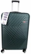 Большой пластиковый чемодан на колесах 115L GD Polo 60k001 изумрудный - изображение 2