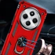 Ударопрочный чехол Serge Ring for Magnet для Xiaomi Redmi 14C / Poco C75 Красный Без бренда - изображение 5